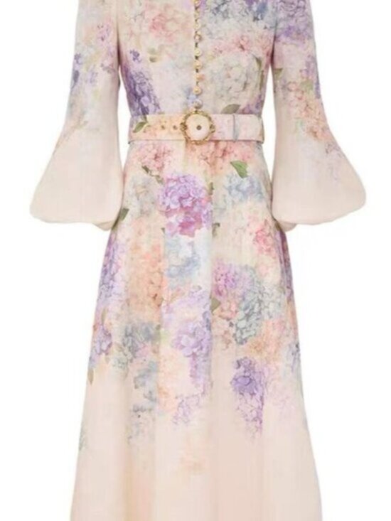 Beautiful Zimmermann size 2 linen dress - Picture 4 of 9